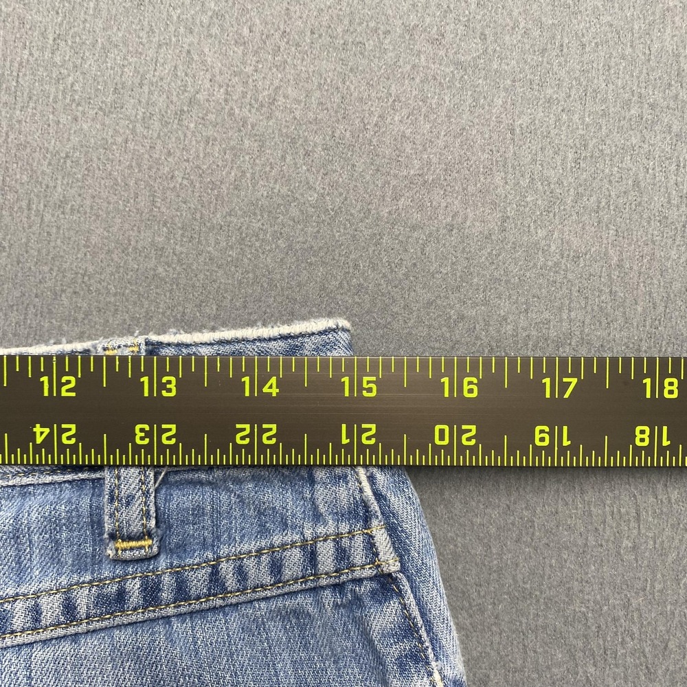 J Jill Jeans Womens 4 Light Wash Blue Straight Leg 100% Cotton Denim Pants - Picture 10 of 12
